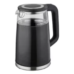 ⁦غلاية كولين كهربائية زجاجية - 1.7 ليتر - 2200 واط - أسود - 800102024⁩ - الصورة ⁦3⁩