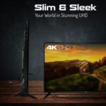 ⁦UHD60SLED - NIKAI 58"TV ULTRA HD SMART تلفزيون نيكاي 58 بوصة ذكي⁩ - الصورة ⁦2⁩