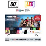 نيكاي تلفزيون 50 بوصة, ال اي دي, التراتش دي, سمارت, أندرويد 9 , فل اتش دى, أسود - UHD50SLED - الصورة 2