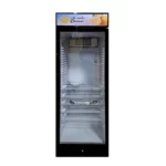 دانسات ثلاجة زجاج 13.4 قدم  , 380 لتر , باب واحد , أسود - DAN380SC