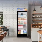 ⁦دانسات ثلاجة زجاج 13.4 قدم  , 380 لتر , باب واحد , أسود - DAN380SC⁩ - الصورة ⁦3⁩