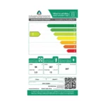 ⁦ثلاجة كرافت 16,46قدم , 466 لتر - فضي - انفرتر  - CRK122SINV⁩ - الصورة ⁦3⁩