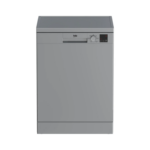 غسالة صحون بيكو 14 مكان , 6 برامج - فضي - DVN06421S